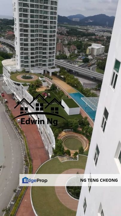 Southbay Plaza at Batu Maung, High Floor Corner Unit Seaview, Partially Furnished, Penang, Batu Maung