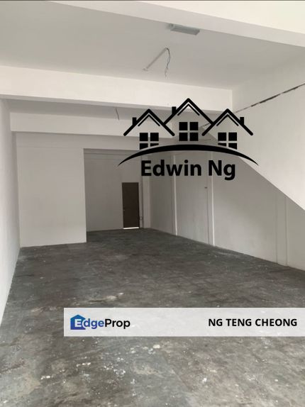 Ground Floor Shop Lot, Facing Main Road, High Visibility @ Taman Machang Bubok, Alma, Bukit Mertaja,, Penang, Bukit Mertajam