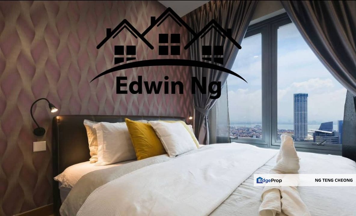 Tropicana 218 Macalister at Georgetown, High Floor Fully Furnished, Komtar View, Penang, Georgetown