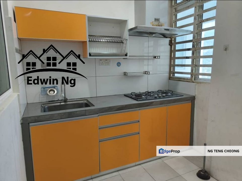 Shineville Park Condo at Ayer Itam, Low Floor Partly Renovated Unit, 2 Carparks, Penang, Ayer Itam