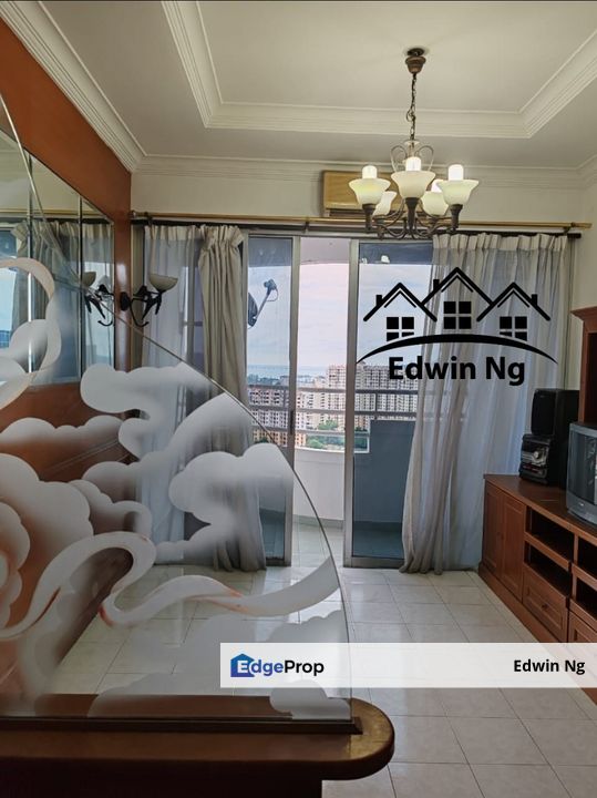 N-Park Condo at Batu Uban, Middle Floor Corner Unit, Partially Furnished & Renovated, Penang, Batu Uban