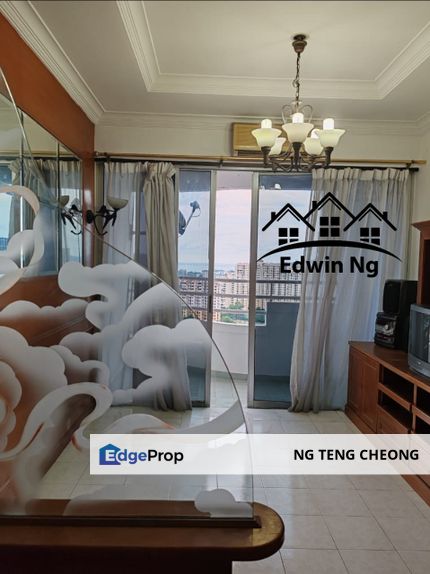 N-Park Condo at Batu Uban, Middle Floor Corner Unit, Partially Furnished & Renovated, Penang, Batu Uban