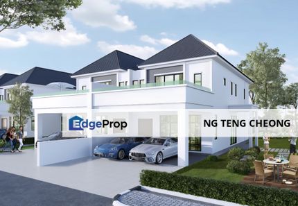 Gated & Guarded Community, Semi-D & Bungalow at Taman Alma Permai, Alma, adjacent to Jesselton Hills, Penang, Alma