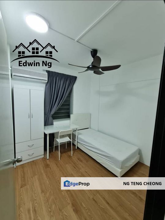 Jelutong Park Apartment,  Middle Floor, Fully Furnished & Renovated, 1 Carpark, Penang, Jelutong