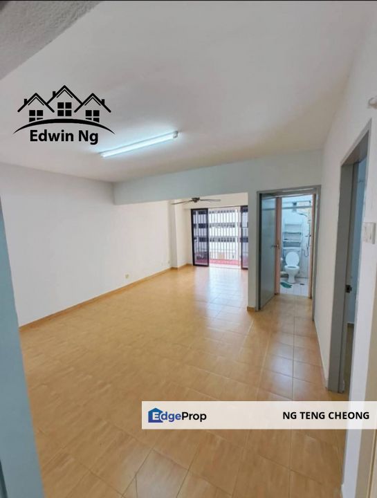 Taman Seri Hijau Apartment at Jelutong, Low Floor Corner Unit, Good Condition, Penang, Jelutong