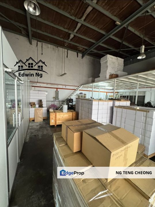 1.5 Storey Semi-D Light Industrial Factory @ Taman Pelangi, Perai, Penang, Prai