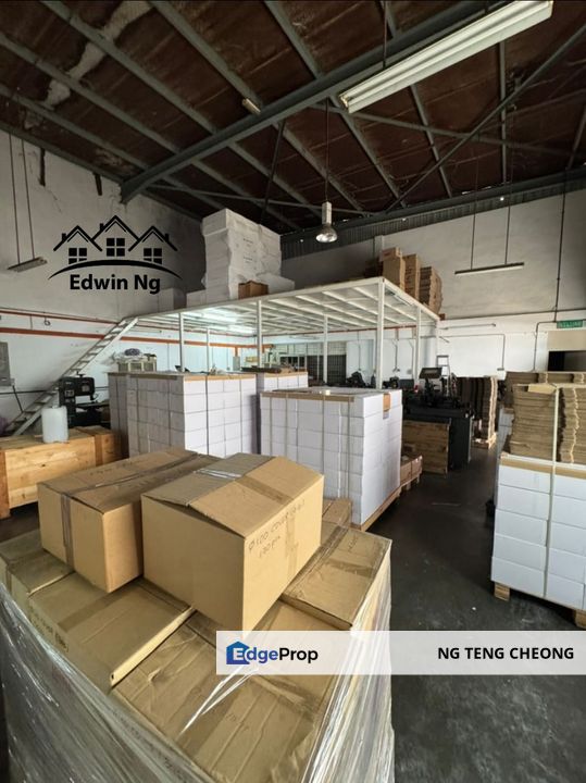 1.5 Storey Semi-D Light Industrial Factory @ Taman Pelangi, Perai, Penang, Prai