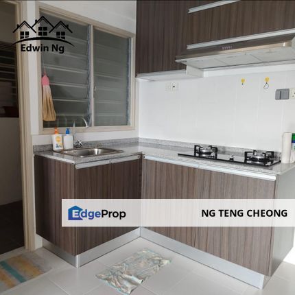 Centrio Avenue Apartment @ Gelugor, Middle Floor, Partly Furnished & Renovated, Penang, Gelugor