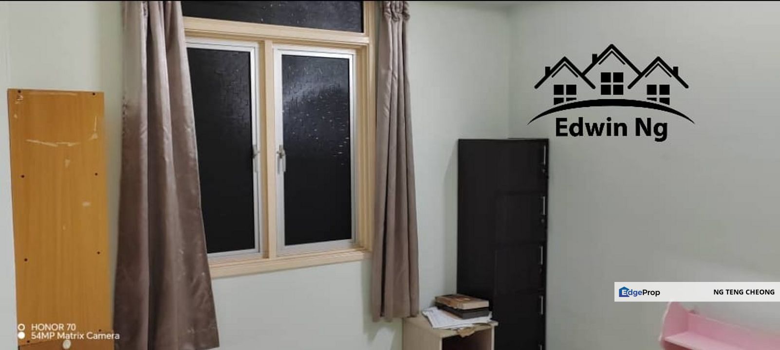 Sri Aman Apartment (Block C) at Relau, Middle Floor, Partially Furnished, 1 Car Park, Penang, Relau