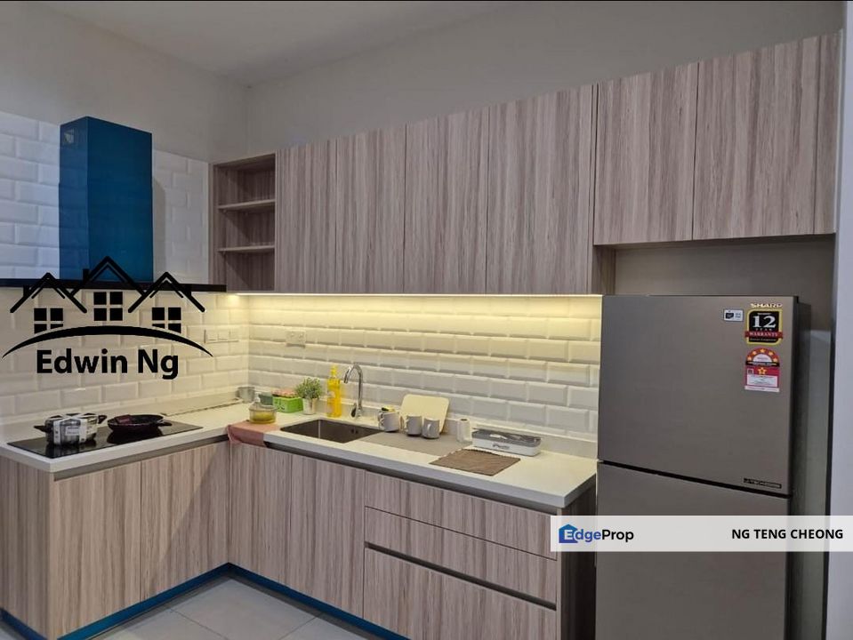 Iconic Regency Serviced Residence at Sungai Nibong, High Floor, 850sf, 2 Carparks, Fully Renovated, Penang, Sungai Nibong