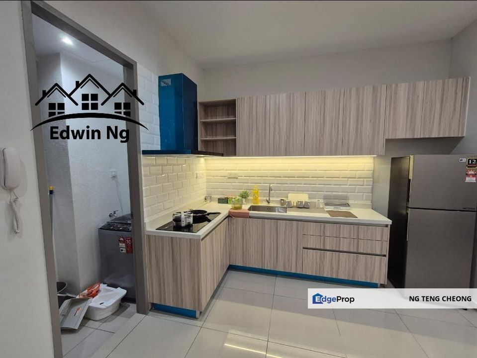Iconic Regency Serviced Residence at Sungai Nibong, High Floor, 850sf, 2 Carparks, Fully Renovated, Penang, Sungai Nibong