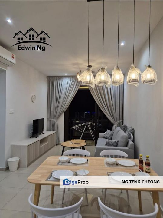 Iconic Regency Serviced Residence at Sungai Nibong, High Floor, 850sf, 2 Carparks, Fully Renovated, Penang, Sungai Nibong