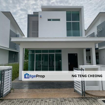 Cheapest 2 Storey Zero Lot Bungalow Original Unit at The Glades Alma, Penang, Bukit Mertajam