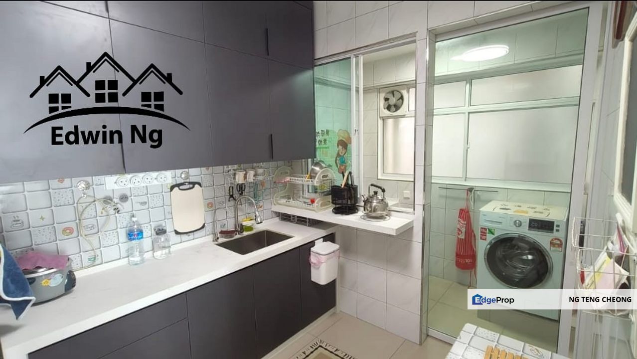 The Zen Condominium at Bayan Lepas, High Floor Seaview, Fully Furnished & Renovated, 1 Carpark, Penang, Bayan Lepas