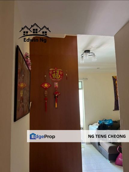 Villa Kejora Apartment @ Relau, High Floor Partly Furnished and Renovated, 1 Carpark, Penang, Relau