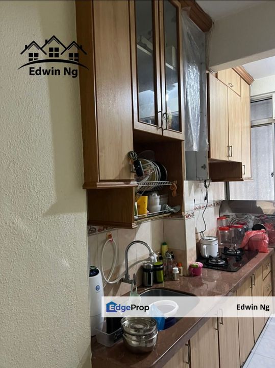 Villa Kejora Apartment @ Relau, High Floor Partly Furnished and Renovated, 1 Carpark, Penang, Relau