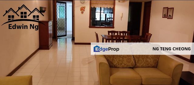 Bellisa Court Condominium at Pulau Tikus, Low Floor, Partially Furnished & Renovated, Penang, Pulau Tikus