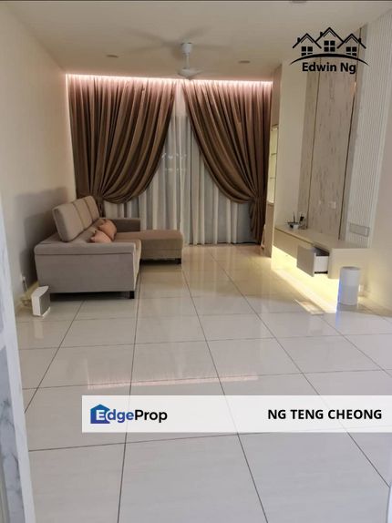 Queens Residences Q1, Middle Floor, Fully Renovated, Seaview, Penang, Sungai Nibong