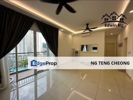 Imperial Grande Condo at Bayan Lepas, Low Floor, Partly Furnished and Renovated, Pool View, Penang, Sungai Ara