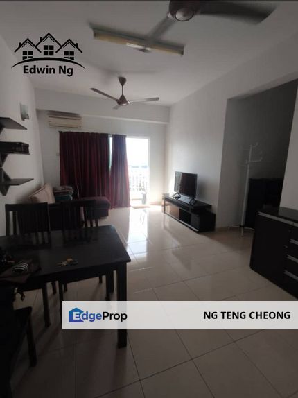Idaman Iris at Sungai Ara, Middle Floor Corner Unit, Partly Furnished, 2 Carparks, Penang, Sungai Ara
