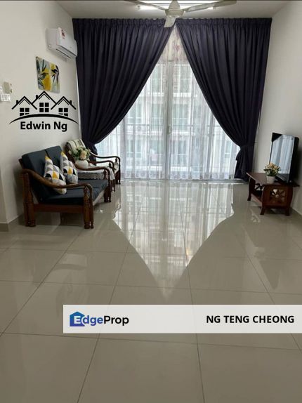 Gardens Ville Condo at Sungai Ara, High Floor, Partially Furnished, Good Condition, Penang, Sungai Ara