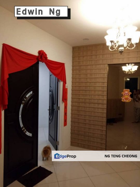 The Clovers Condo at Bayan Lepas, Middle Floor with Private Lift, Fully Furnished, Penang, Bayan Lepas