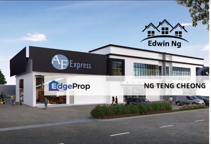 Newly Built Semi-D Factory at Taman Iks Bukit Minyak, Bukit Mertajam, Penang, Bukit Mertajam