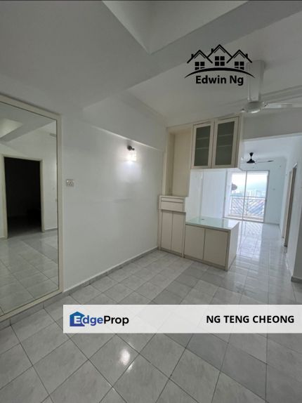 BJ Court Apartment at Bukit Jambul, High Floor, Partially Furnished & Renovated, Penang, Bukit Jambul