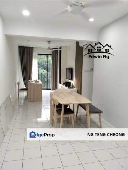 [Brand New Unit] TreeO Condo at Sungai Ara, Low Floor, Fully Furnished & Renovated, Penang, Bayan Lepas