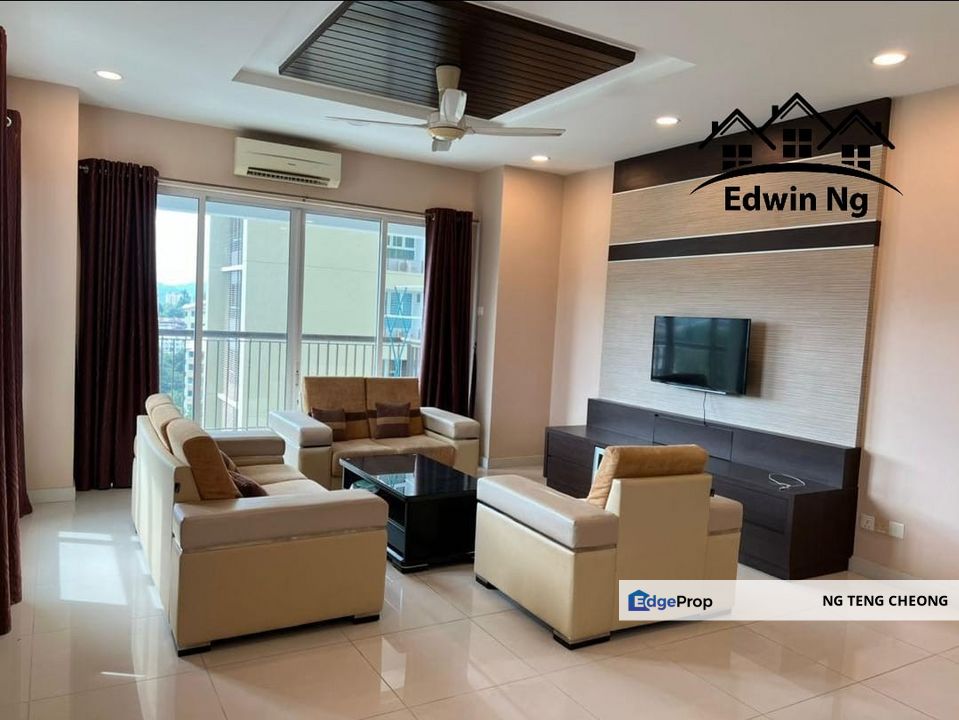 Platino Condominium at Gelugor, Low Floor Unit, Fully Furnished, Good Condition, Penang, Gelugor