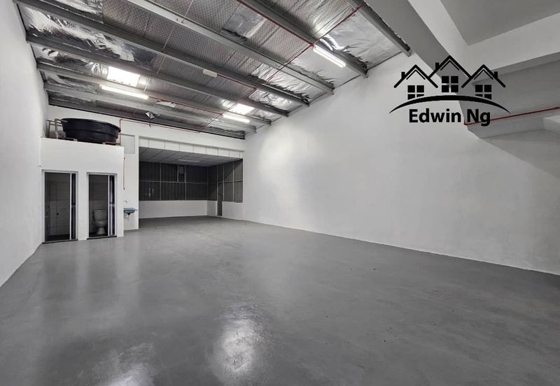 1.5 Storey Terrace Light Industrial Factory, Good Condition @Taman Perindustrian Ringan Usahajaya, Bukit Mertajam
