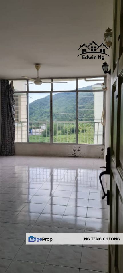 Taman Kristal Apartment at Tanjung Tokong, High Floor Corner Unit, Unfurnished, Penang, Tanjung Tokong