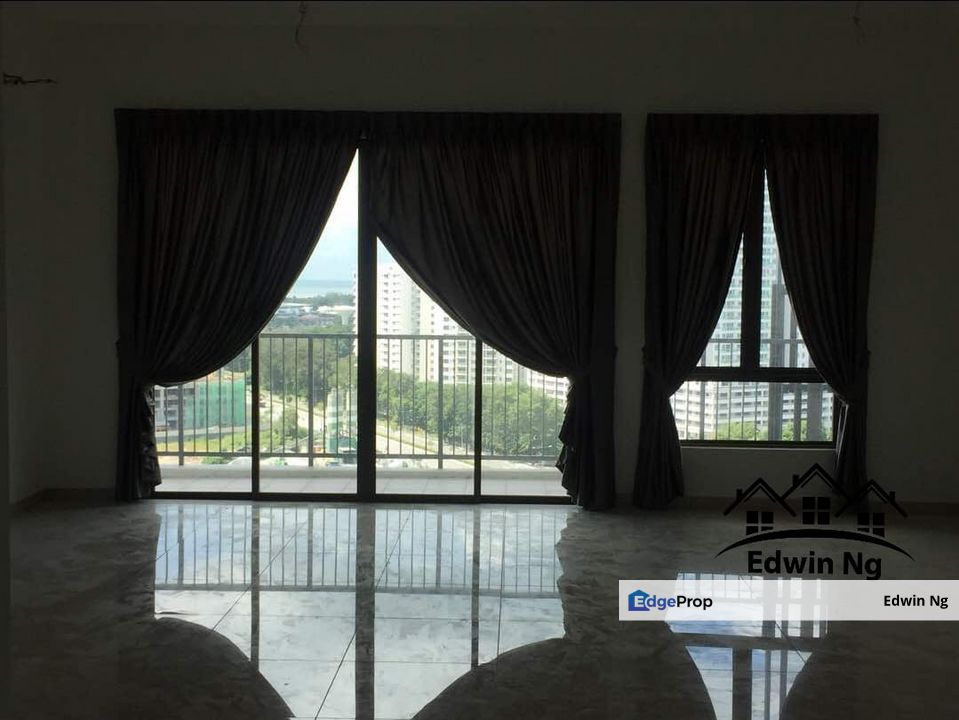Tree Sparina at Bayan Lepas, Middle Floor, Corner Unit, Airport View & Sea View, Penang, Bayan Lepas