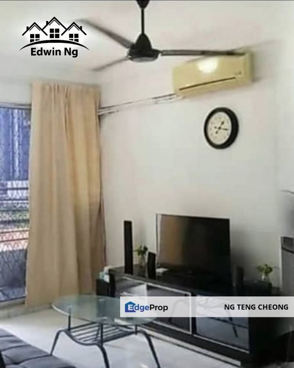 Taman Seri Sari Apartment at Relau, Fully Furnished, 1 Carpark, Penang, Bukit Jambul