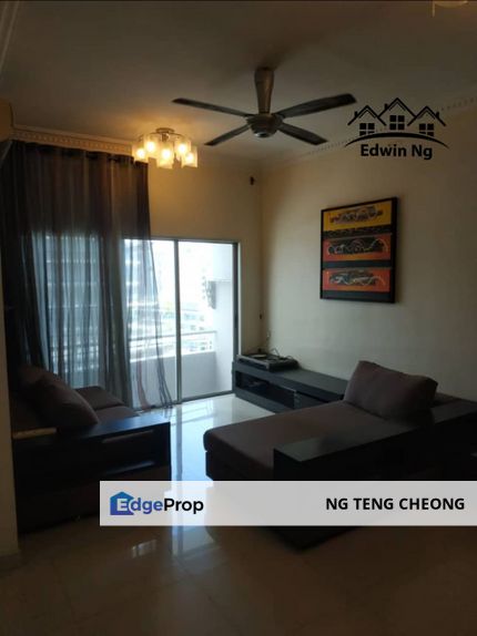 University Place (Plaza Ivory) at Gelugor, Opposite USM, Low Floor, Fully Furnished, Penang, Gelugor