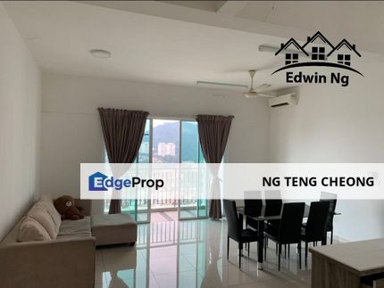 Imperial Residences High Floor Corner Unit, Fully Furnished & Renovated, Good Condition, Penang, Sungai Ara