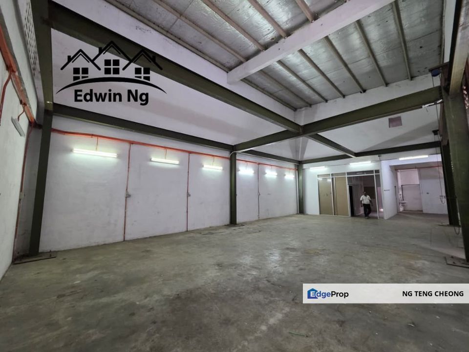 1.5 Storey Semi-D Light Industrial Factory/Warehouse @ Taman Perindustrian Ringan Juru, Iks Juru, Penang, Simpang Ampat