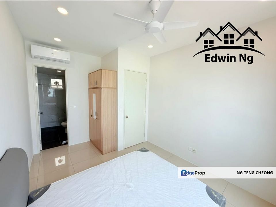 The Zen Condominium, High Floor Seaview, Fully Furnished & Renovated, 1 Carpark, Penang, Bayan Lepas
