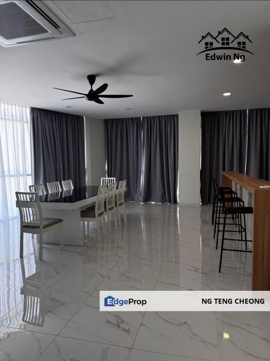 Millennium Tower at Gurney Drive, High Floor, Fully Furnished & Renovated, Seaview, Penang, Persiaran Gurney