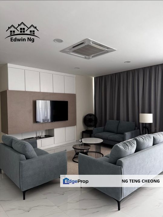 Millennium Tower at Gurney Drive, High Floor, Fully Furnished & Renovated, Seaview, Penang, Persiaran Gurney