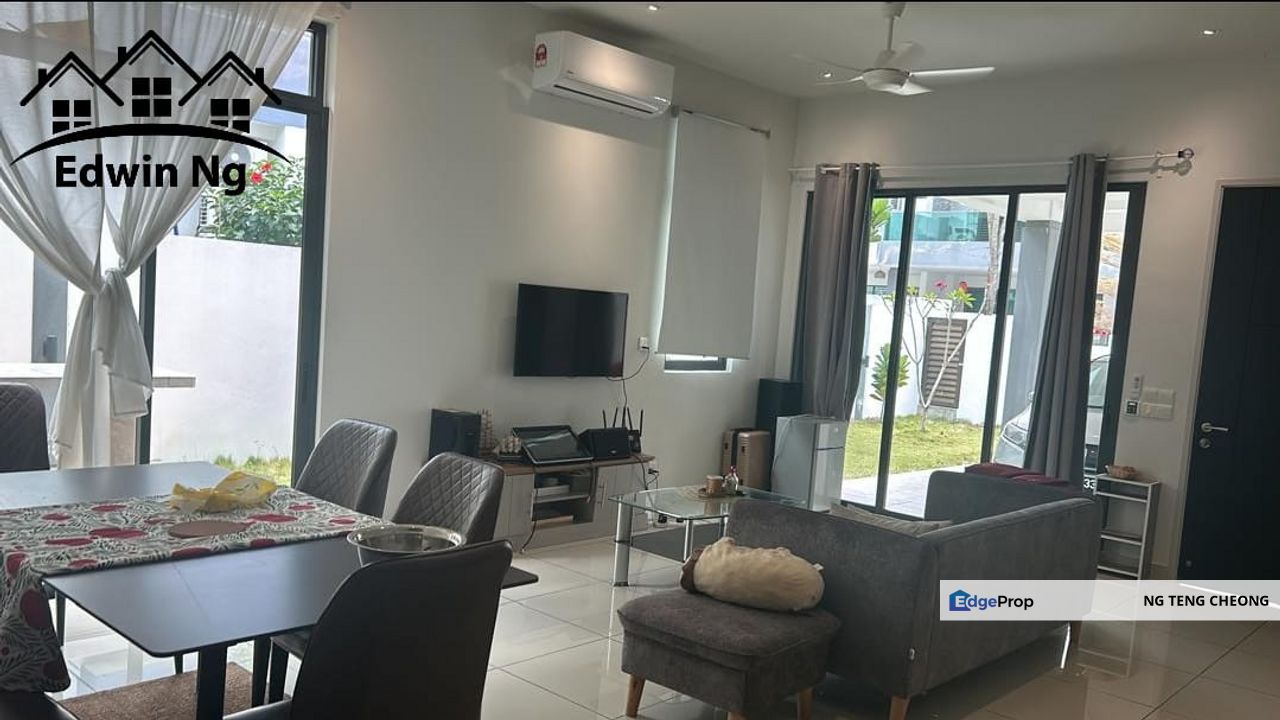 [Guarded Residential Area] 2 Storey Semi-D, Partially Renovated @ Sanctuary Ridge, Permatang Sanctuary, Alma, Penang, Alma