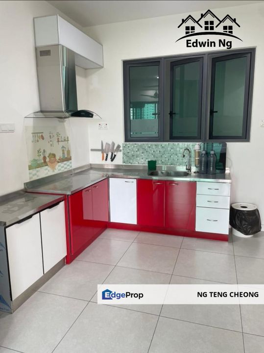 3 Residence @ Karpal Singh, Low Floor Fully Furnished, Pool View, Penang, Jelutong