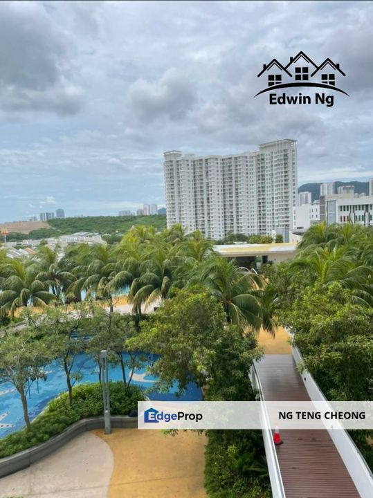 3 Residence @ Karpal Singh, Low Floor Fully Furnished, Pool View, Penang, Jelutong