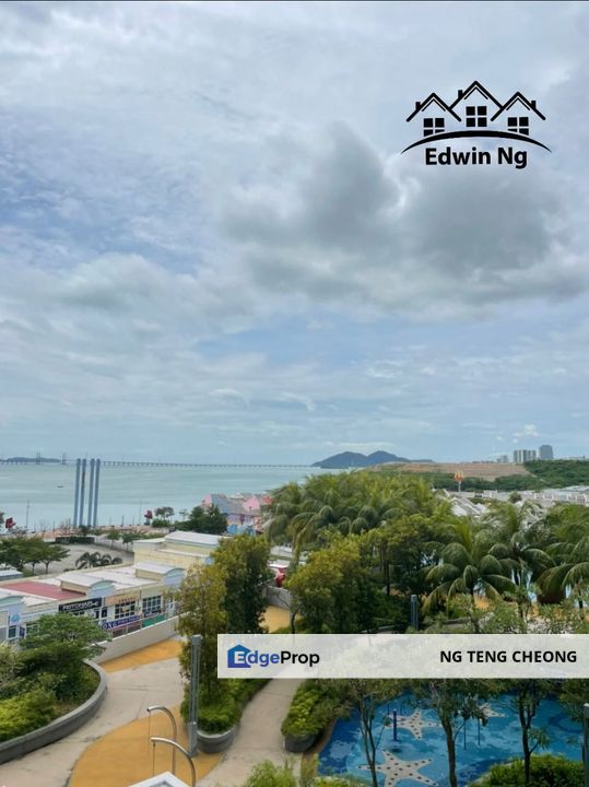 3 Residence @ Karpal Singh, Low Floor Fully Furnished, Pool View, Penang, Jelutong