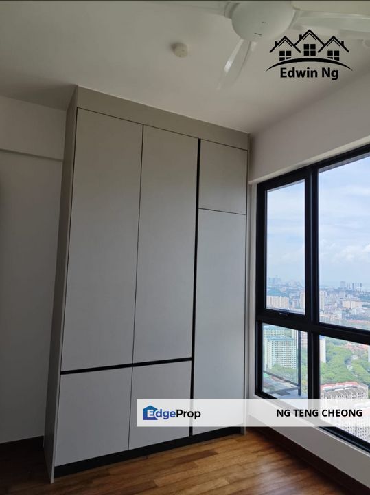 Muze @ PICC, High Floor Corner Unit, Partially Furnished & Renovated, City View, Penang, Bayan Lepas