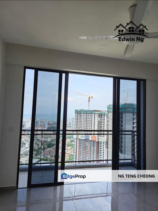 Muze @ PICC, High Floor Corner Unit, Partially Furnished & Renovated, City View, Penang, Bayan Lepas