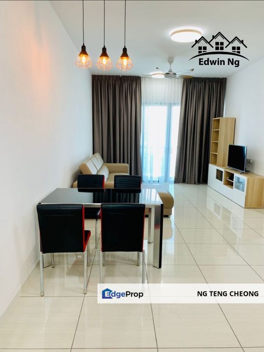 Queens Residences Q1, High Floor, Fully Furnished and Renovated, Penang, Sungai Nibong