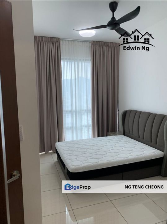 Queens Residences Q1, High Floor, Fully Furnished and Renovated, Penang, Sungai Nibong