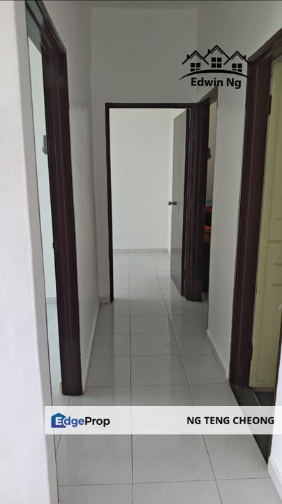 Shineville Garden Apartment at Ayer Itam, Middle Floor, Unfurnished, Only 2 Rooms Are Available For Use, Penang, Ayer Itam