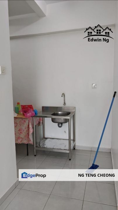Shineville Garden Apartment at Ayer Itam, Middle Floor, Unfurnished, Only 2 Rooms Are Available For Use, Penang, Ayer Itam